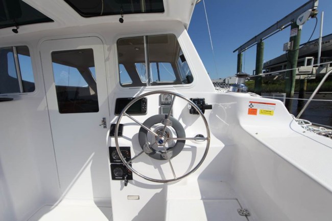 Used Sail Catamaran for Sale 2014 Legacy 35 Deck & Equipment